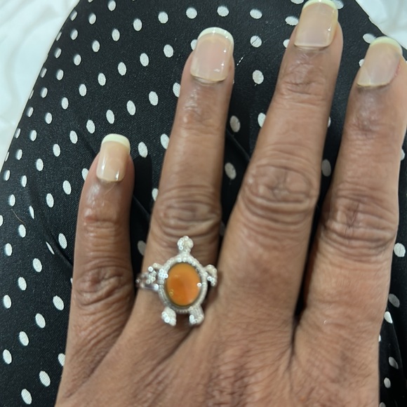 Charm Personalized Turtle Temperature Sensing Color Changing Pendant Rings For - Picture 7 of 10